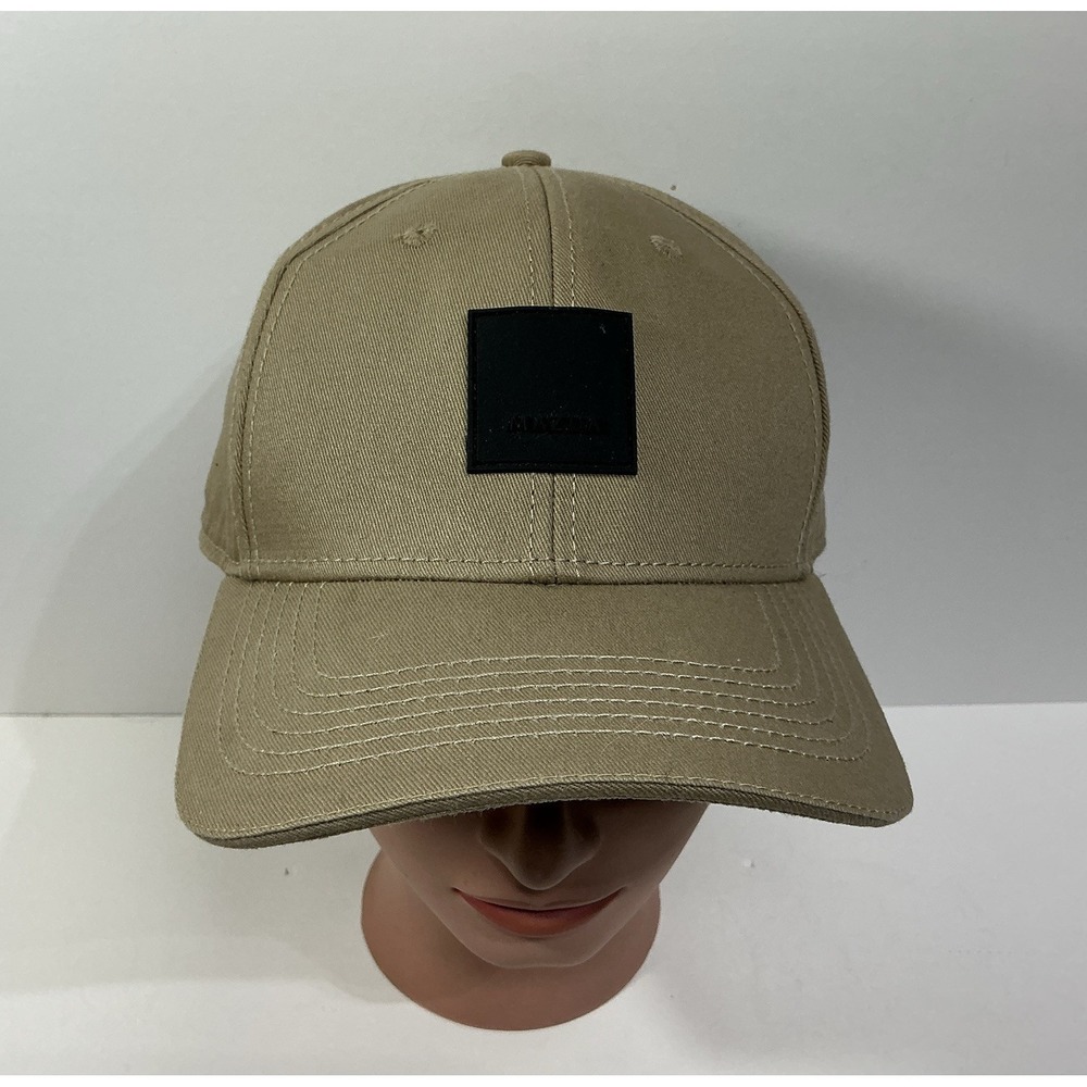 Mazda Hat Rubber Patch Logo Khaki Brown Cap One Size Automotive New